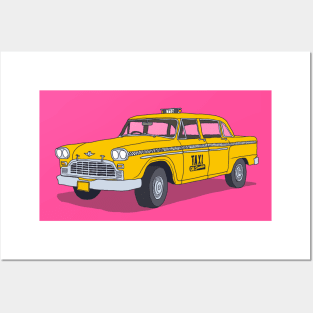 New York Taxi Posters and Art